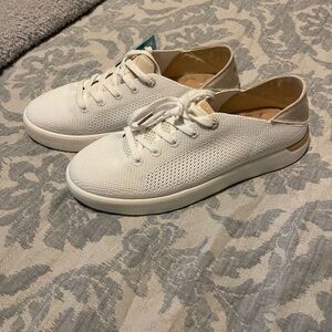 Reef Women's Cream Knit Sneakers